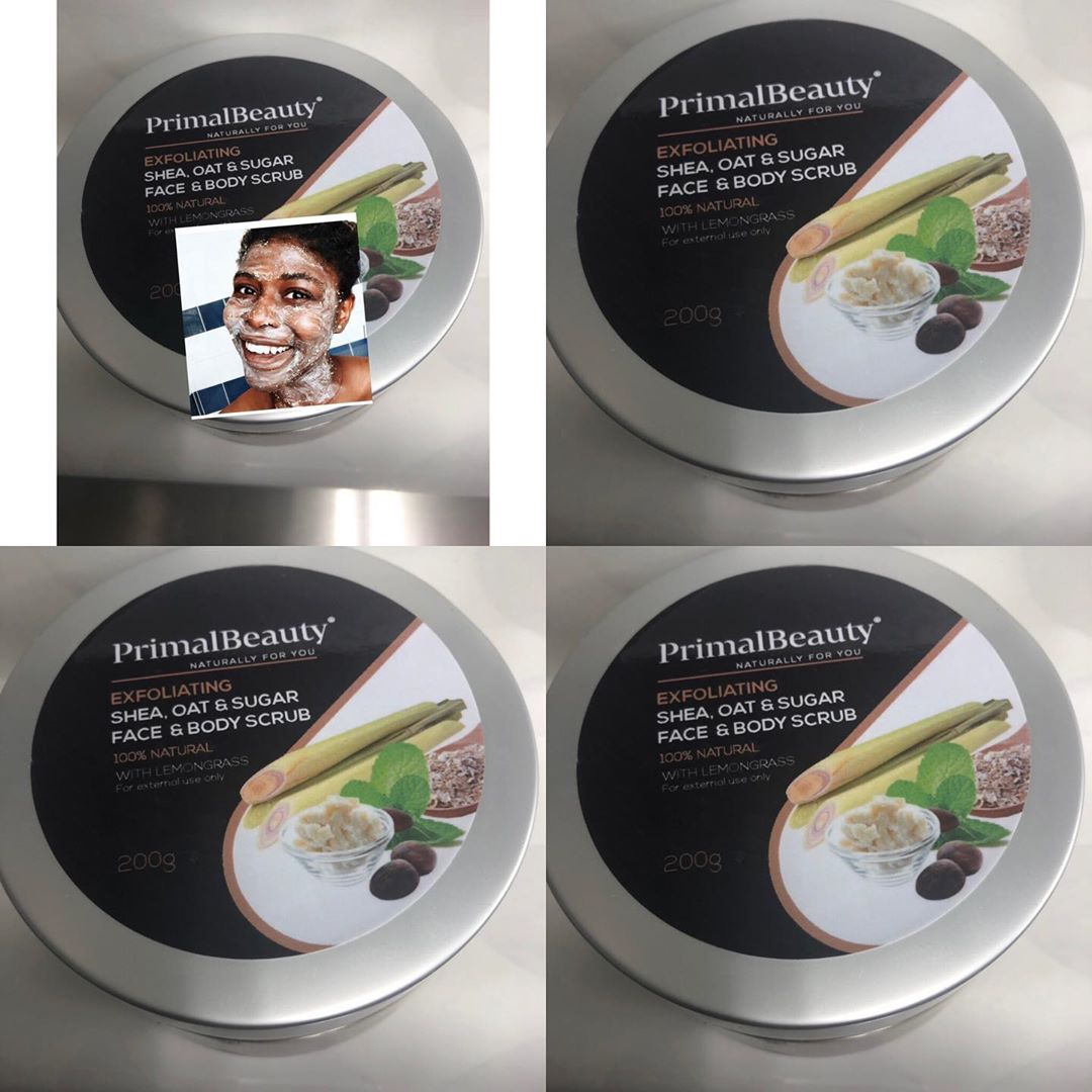 Have you tried our Primal Beauty Sugar Shea Butter , Oat & Lemongrass Scrubs?
This scrub is all goodness and will  leave your skin rejuvenated. The Sugar,  Oat, Shea Butter & Lemongrass is a super combination. The sugar promotes circulation while exfoliating your skin, the oat removes dead cells to reveals the young skin beneath, leaving Have you tried our Primal Beauty Sugar Shea Butter , Oat & Lemongrass Scrubs 
This scrub is all goodness will  leave your skin rejuvenated. The sugar,  Oat, Shea butter & lemongrass is a super combination. The sugar promotes circulation while exfoliating your skin, the oats remove dead cells to reveal the young skin beneath, leaving skin feeling soft and smooth. The shea butter contains natural Omega3 oils that moisturises and feeds your skin, lemongrass evens out your skin leaving you glowing, plus it smells amazing.
All our products are natural 🌱 plant powered, cruelty free and environmentally friendly.
#plantbased #natural #organicskincare #primalbeauty skin feeling soft and smooth, the Shea butter contains natural Omega3 oils that moistures and feed your skin lemongrass leave your skin even and glowing, plus smells amazing.
All our products are natural 🌱 plant powered, cruelty free and vegan 
#organicskincare #primalbeauty #naturalskincare