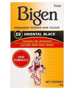 igen Oriental Black Permanent Powder Hair Colour 59